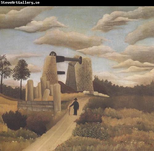 Henri Rousseau The Stone Quarry